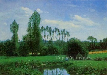 ルーエル クロード モネ付近の眺め Oil Paintings